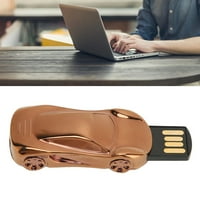 USB skladišni pogon, USB fleš pogon Izvrsni modni cool sportski oblik automobila za plavu, bronza