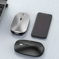 WL Mouse Bluetooth kompatibilan 5. 2.4GHz punjivi prijenosni bežični miš za ured