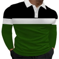 Avamo muns polo majica reverl vrat vrhovi za bluzu za spajanje ljudi Ležerni pulover Radna majica Stil