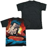 Superman Određivanje unise odraslih za Halloween kostim sublimirana majica