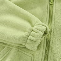 Daxin Kids Boys Girls Zip Fleece jakne Oplaća za jaknu jaknu sa džepovima
