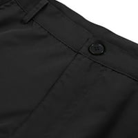 Muške casual pantalone Omladinske kombinezone Solidne boje multi-džepne ravne pantalone