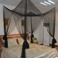 Elegantna čipka mosquito neto krevet kraljica veličine muha zaštita od strane kuće Početna posteljina čipkavotvorna nadstrešnica Elegantna mreža romantičnog mreža