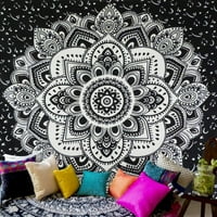 Mandala tapiserija - indijska hipi boemska zidna tapiserija