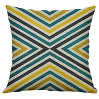 Jastuk pokriva kućni dekor Nepravilan geometrijski uzorak jastuk za jastuk za jastuk 60X Današnji gromobrani - ljetni ušteda za čišćenje