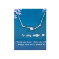 Huaguergold ogrlica za žene personalizirana ogrlica Prijateljstvo Privjesak nakit Majčin dan Jewelry