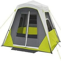 Osoba kabina šator sa tenda zelenom sivom bojom