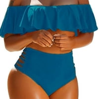 Aaiyomet veličina Split kupaći kostim bikini Split kupaći kostim od ramena Split Beach Bikini s rublosve