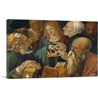 Krist među liječnicima Canvas Art Print by Albrecht Durer - Veličina: 60 40