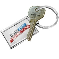 Keychain Funny Worlds Worts Frontenis igrač