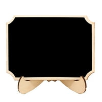 Drveni bolničarski ukrasi Blackboard Creative Display Mali crtački nosač nosač zanatske zanatske ploče