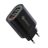 Greenhome prijenosni putnik USB priključak QC 3. Zidni punjač za punjač brzi punjač