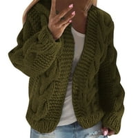 Durtebeua ženski kardigan džemperi sa čvrstim V-izrezom CARDIGAN DRUŠTVO DRUGE KAO BOGETE VEČEWER