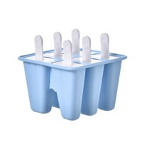 Ausyst home i kuhinja Silikonska rupa Popsicle kalup za ledene plijesni Klasični kalupi Ladici za ponovno zakupljiv zajam