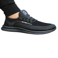 Sanviglor Women Muška sigurnost čeličnih cipela za cipele Radne čizme Izolirana zaštitna zaštita Industrijska nepropusna trajna probojka-čipka za čipke up crna H 7