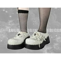 Žene Lagane udobnosti punk lolita cipele s niskim gornjim gotičkim kožnim cipelama Radni krug nožni