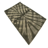 Tamno smeđa kravata ručno srušena modernu prostirku
