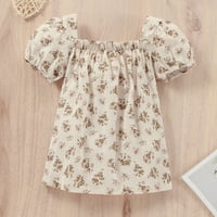 TODDLER Baby Girl Romper Newborn Cvjetni print kratkih rukava Summer TomsUpsuits odjeća