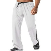 Muške atletske hlače nacrtavaju se dukseve za vježbanje hlača sa džepovima sa zatvaračem prozračne trke teretane mrežaste pantalone