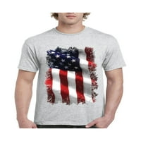 - Muška majica kratki rukav - Američka zastava 4. jula