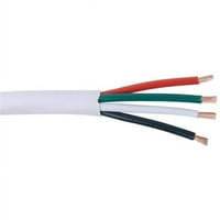 Liberty Wire & Cable 16-4C-HT Hometra Economy AWG Cucking Cablica zvučnika, Bijela