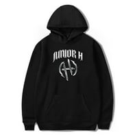 Junior H Merch World Concert Tour Dukseri Sweatshirt Music Fanovi Rock Club Duksevi Duks hip hop Puloveri