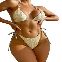 Hirigin bikini postavljao ženske dvodijelne kupaćih kupaćih kupaćih kupaćih kupaćih kupaćih kupaćih push up Brazilski kupaći kostim ljetna plaža
