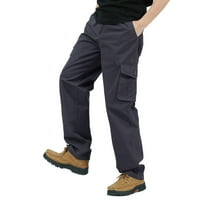 FVWitlyh chinos hlače muškarci muške osnovne ležerne tanke FIT Stretch chino hlače