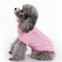 Topli džemper za pse za kućne ljubimce Zimski pseća za pse za Chihuahua Ropa Perro Fashion Soft Pet