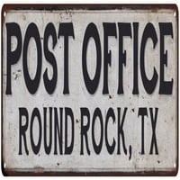 Okrugli rock, T Pošta Metalni znak Vintage 108240011227