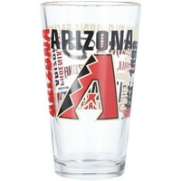 Arizona Diamondbacks 16oz. Tim Spirit Pint Glass