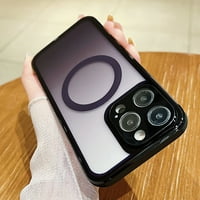 Circle pastel futrola za telefon za iPhone Pro ma pametni telefon, [proziran stražnji poklopac] Kućište