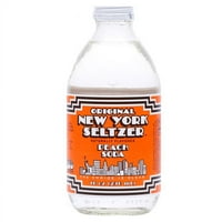 Original New York Seltzer breskve Soda OZ staklene boce od 12