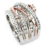 Ballsfhk prstenovi cirkonski prstenovi Ženski pokloni Nakit Djevojke prstenje vjenčani prstenovi obećavaju