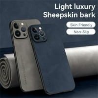 Samimore za Apple iPhone Pro MA futrola, neklizajuća zaštita sočiva luksuzna PU koža [Termalna unutrašnjost