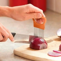 YubnLvae Držač Paradajz platni povrće Slicer Držač za rezanje Vodič za rezanje rezača Safe narančaste