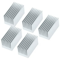Aluminijski hladnjak, anodni oksidacijski hlađenje hladnjaka Dobra toplotna disipacija Jednostavna instalacija za elektronički CPU čip