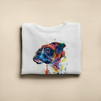 Pastell šareni bokserski pas sa psećim ženama-pejzadom najbolji dizajni, ženski xx-veliki