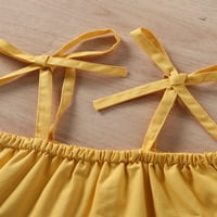 Newbornorođene kratke hlače postavljene na ramenu elastični vrhovi Camisole kratki set
