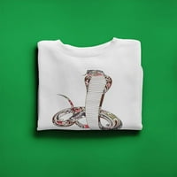 Etnička cobra zmija dukserirt žene -Image by shutterstock, ženska 3x-velika