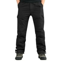 Kali_store teretni pantalone za muškarce muške casual joggers hlače - pamučne crteže Chino teretne hlače