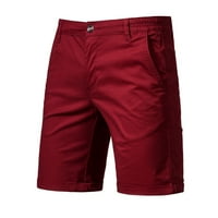 Asdoklhq muške kratke hlače Atletski Cleancemen Casual Sport Summer Solid Labave kratke džepne hlače ActiveWear