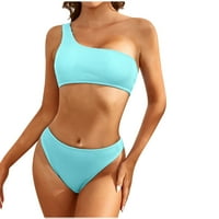Lopecy-Sta Fashionsta Dama Seksi koja sadrži bodove za prsa Solint Bikini set dva kupaće kostimi Tržni