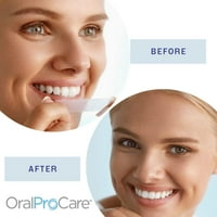 Oral Procare, Lumi-osmijesi trake za izbjeljivanje zuba, otapanje stručnih izbjeljujućih traka, tretmane Formulirane sa 10% hidrogen peroksidom