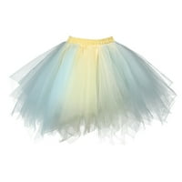 Kratka elastična stručna suknja za žensku mrežnu suknju od suknje princeza suknja za plesnu suknju