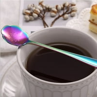 BIRCH Stirch kašika praktična osjetljiva čelik dugačka ručka kave za miješanje kafe za kućnu kašiku za miješanje