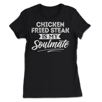 Smiješna majica piletine pržene odreske - pileći prženi odrezak su