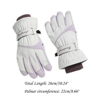 Ženske ski rukavice zimske tople plišane zadebljane vjetrootporne vodene otporne na otvorenom rukavice