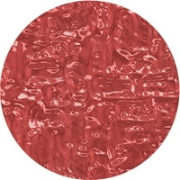 Ahgly Company u zatvorenom okruglom uzorkovnim prostirkama crvene površine, 4 '