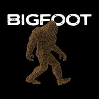 Bigfoot - Ženska premium Blend Word Art Majica